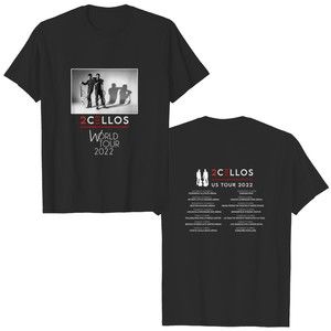 2Cellos Us Tour 2022 Unisex Shirt 2 Sided Unisex Shirt
